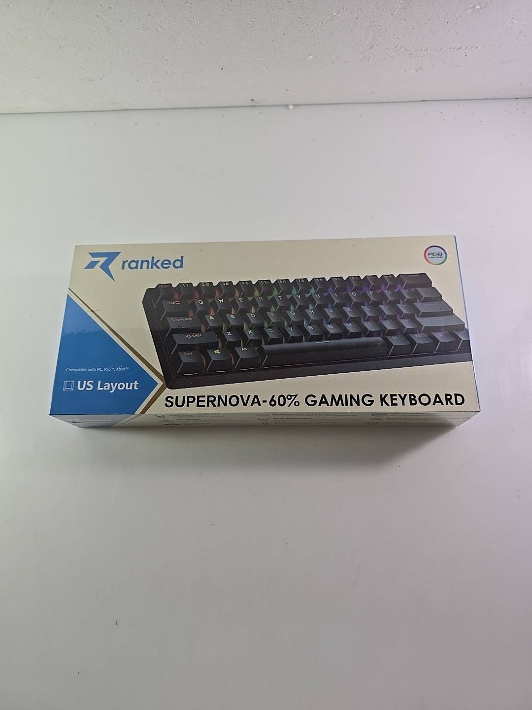Ranked S60 Supernova 60% Form Factor | Hot Swappable Mechanical Gaming Keyboard