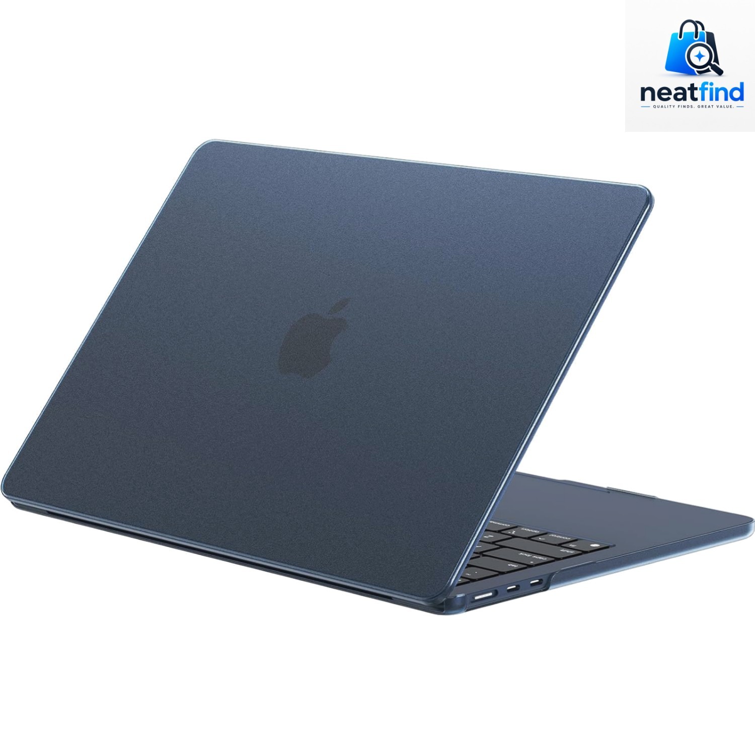Durable Scratch-Resistant MacBook Air Case 13.6 Inch - Matte Midnight Finish