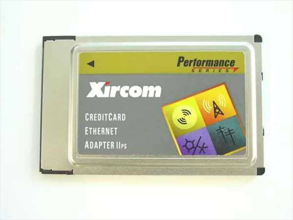 Xircom PS-CEM-28 CreditCard Ethernet Adapter IIps PCMCIA PC Card 16-bit 5V
