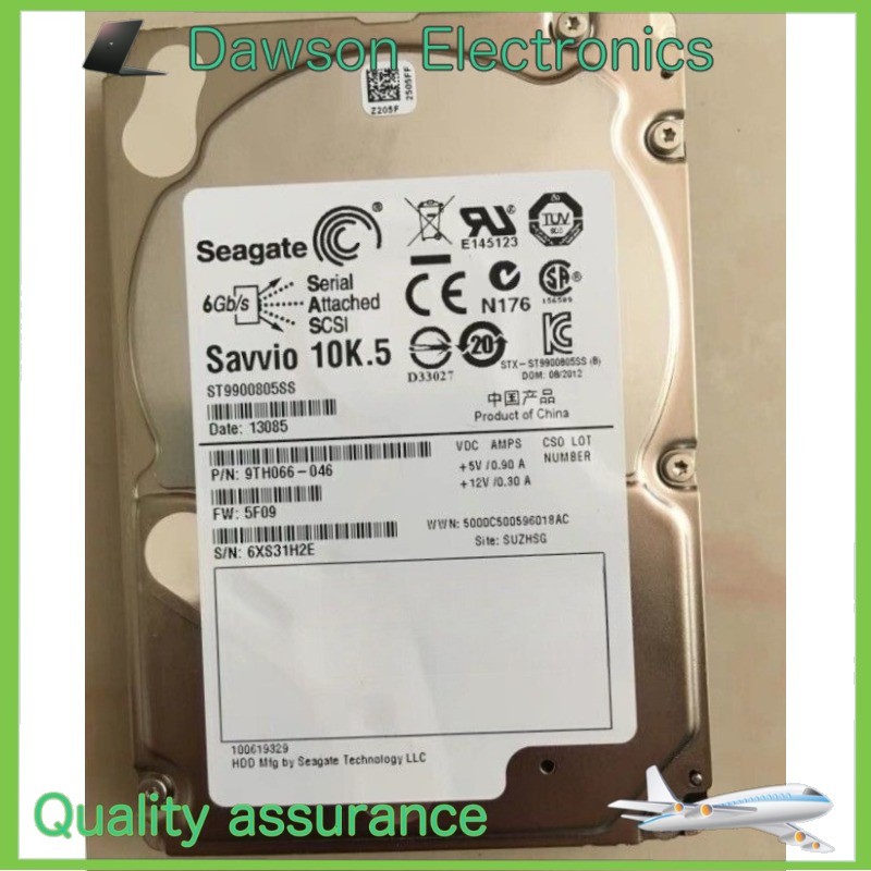 NEW Seagate ST9900805SS 900GB SAVVIO 10K.5 10K RPM SAS 6Gb/s 2.5" HDD Hard Drive
