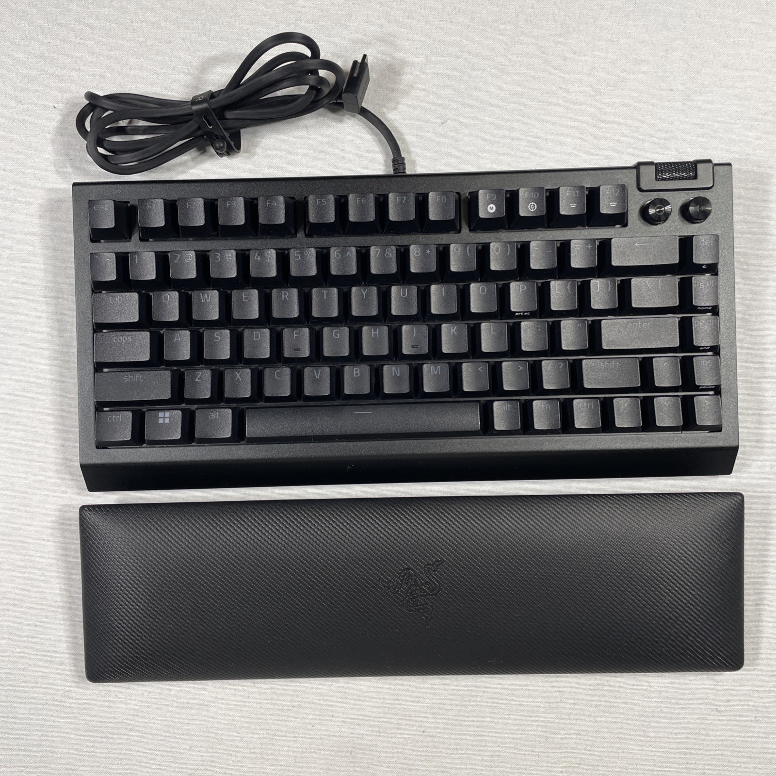 Razer BlackWidow V4 RZ03-0500 75% Mechanical Gaming Keyboard Hot Swappable