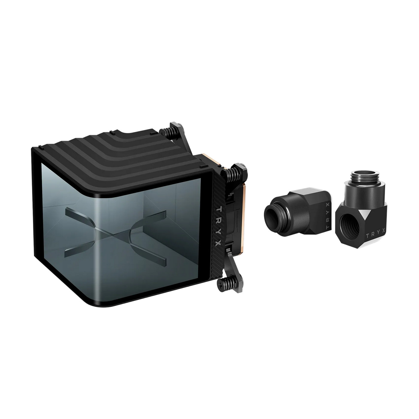 TRYX PANORAMA WB CPU Water Block, Black