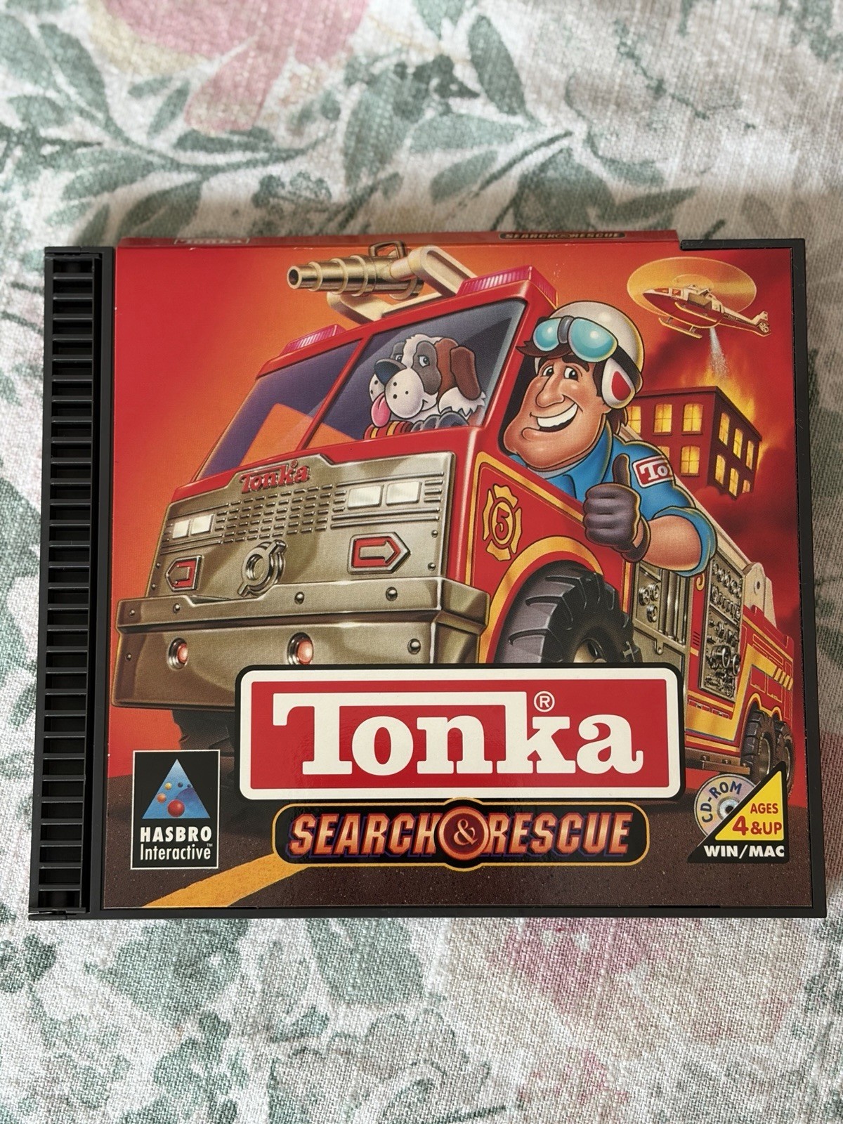 Vintage Tonka Search & Rescue PC/Mac CD-ROM (1997) by Hasbro Interactive.