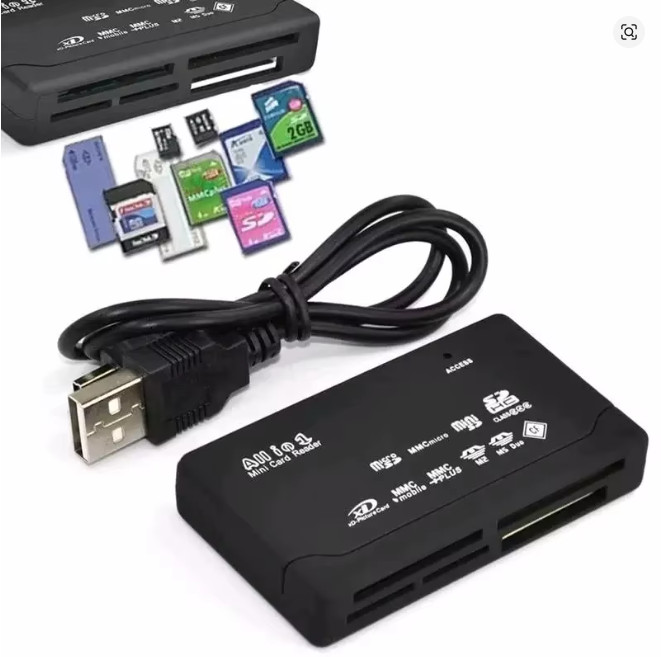 Usb 2.0 All In One Mini Memory Card Reader, Multifunctional Card Reader,, 480mbp