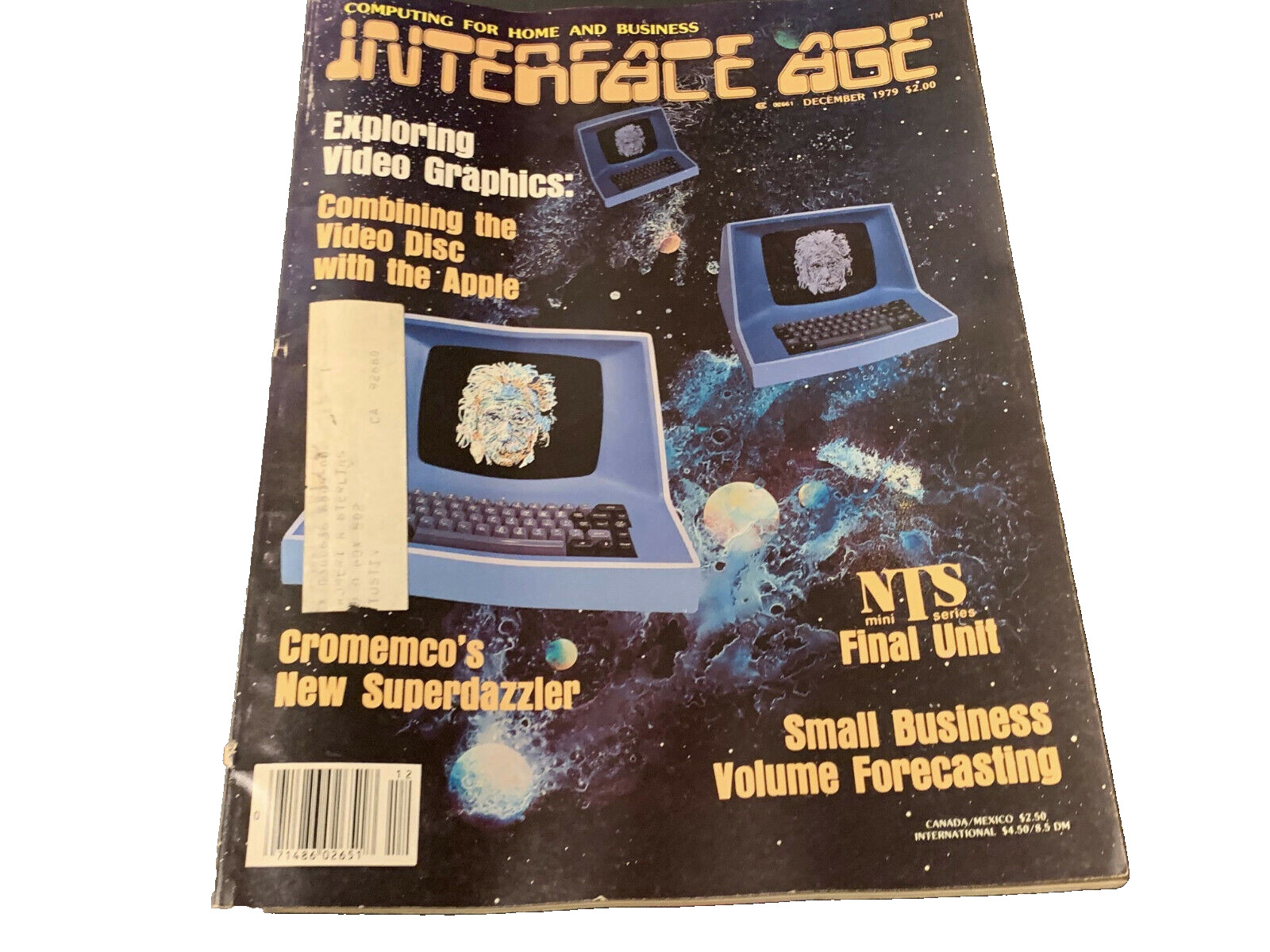 INTERFACE MAGAZINE VINTAGE DEC 1979 RARE LAST ONE QTY-1