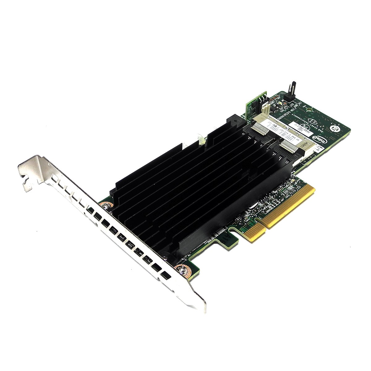Intel RMS25PB080 G27504-612-610 Dual Port PCIe x8 2.0 SAS RAID Controller FP
