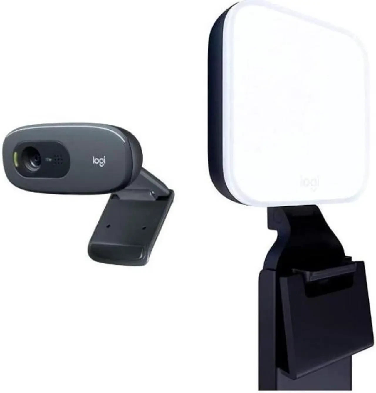 Logitech C270 Webcam & Litra Glow Bundle - LOGILIGHTBDL1