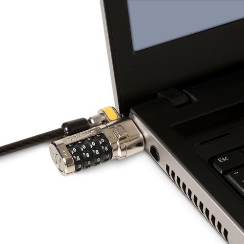 Kensington K64697US ClickSafe Combination Lock for Laptops