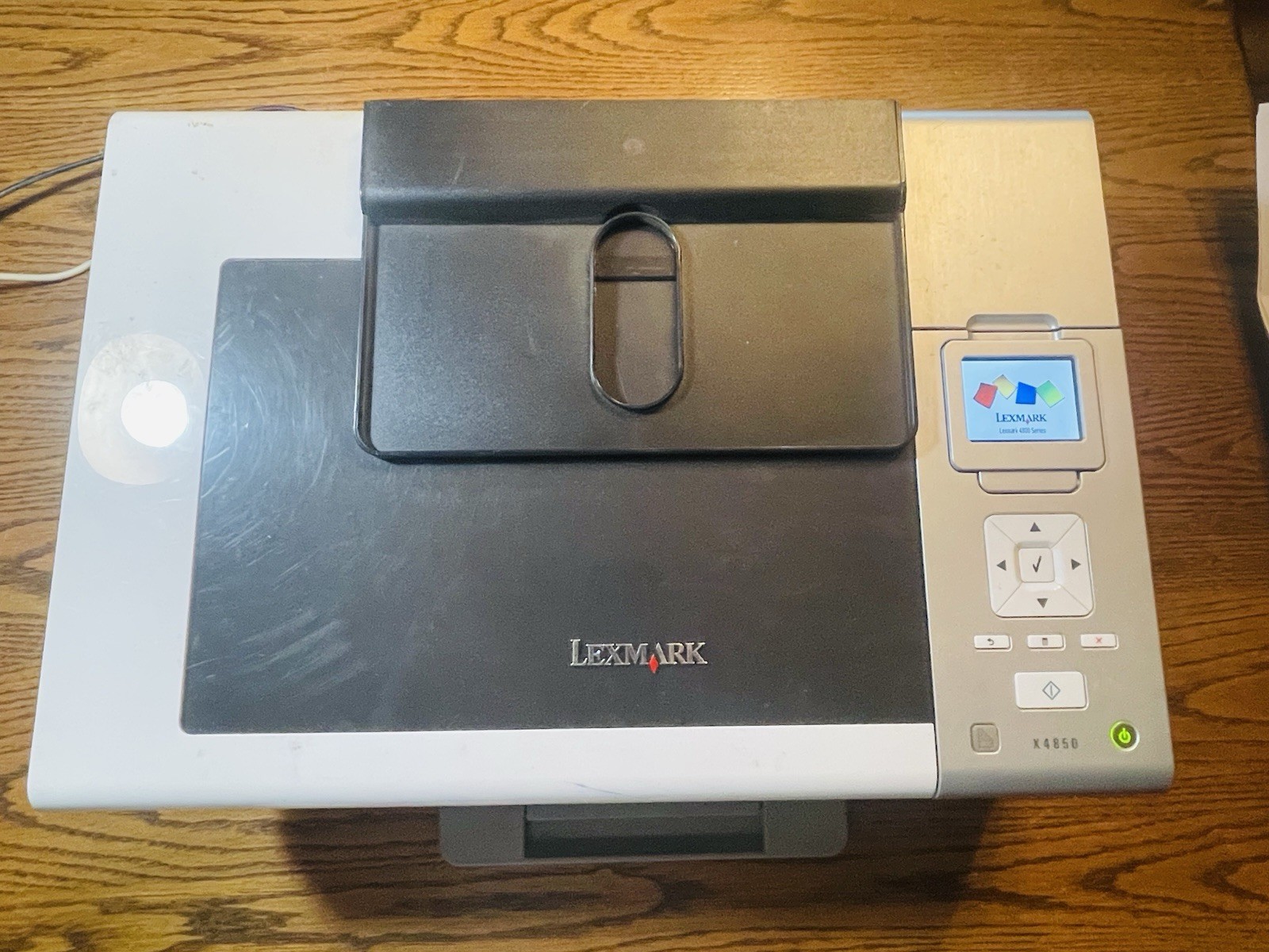 Rare Vintage Lexmark X4850 All-in-One Wireless Inkjet Printer-Power Cord-Tested 