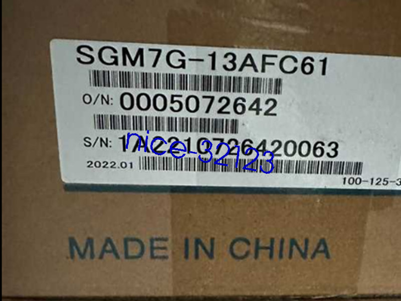 1PC New Yaskawa SGM7G-13AFC61 AC Servo Motor FEDEX/DHL