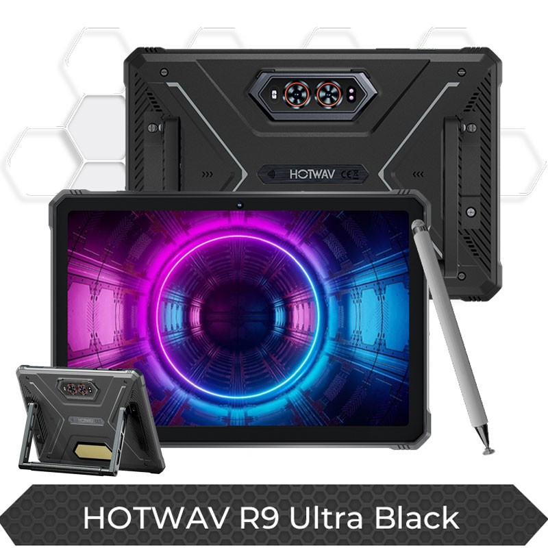 5G HOTWAV R9 Ultra Rugged Tablet AI Phone Android 15 Waterproof 20080mAh 24+512G