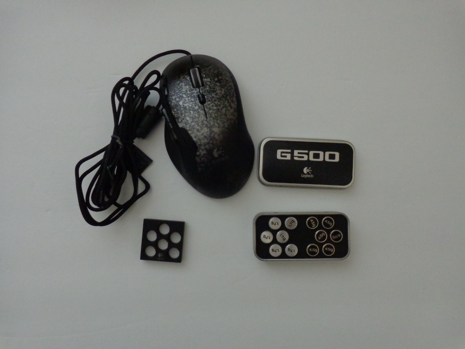 Logitech G500 Programmable Gaming Mouse with/Adjustable Weight Cartridge