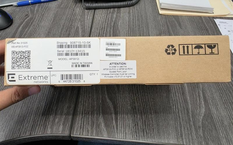 Extreme Networks 31025 Cld Dual Band Dual Radio 2x2 2  WS-AP3912i-FCC