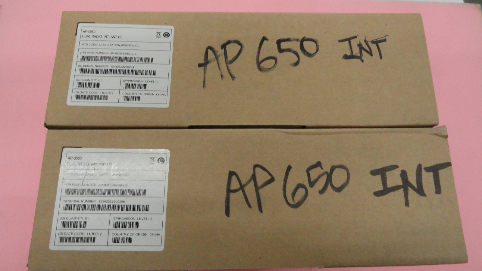 Motorola AP650 Dual Radio, Int. Ant. US p/n AP-0650-66030-US NEW