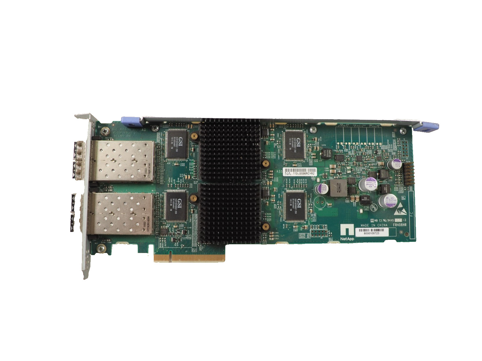 NetApp 110-J9596RC+A2 4-Port SFP Fiber Network Adapter