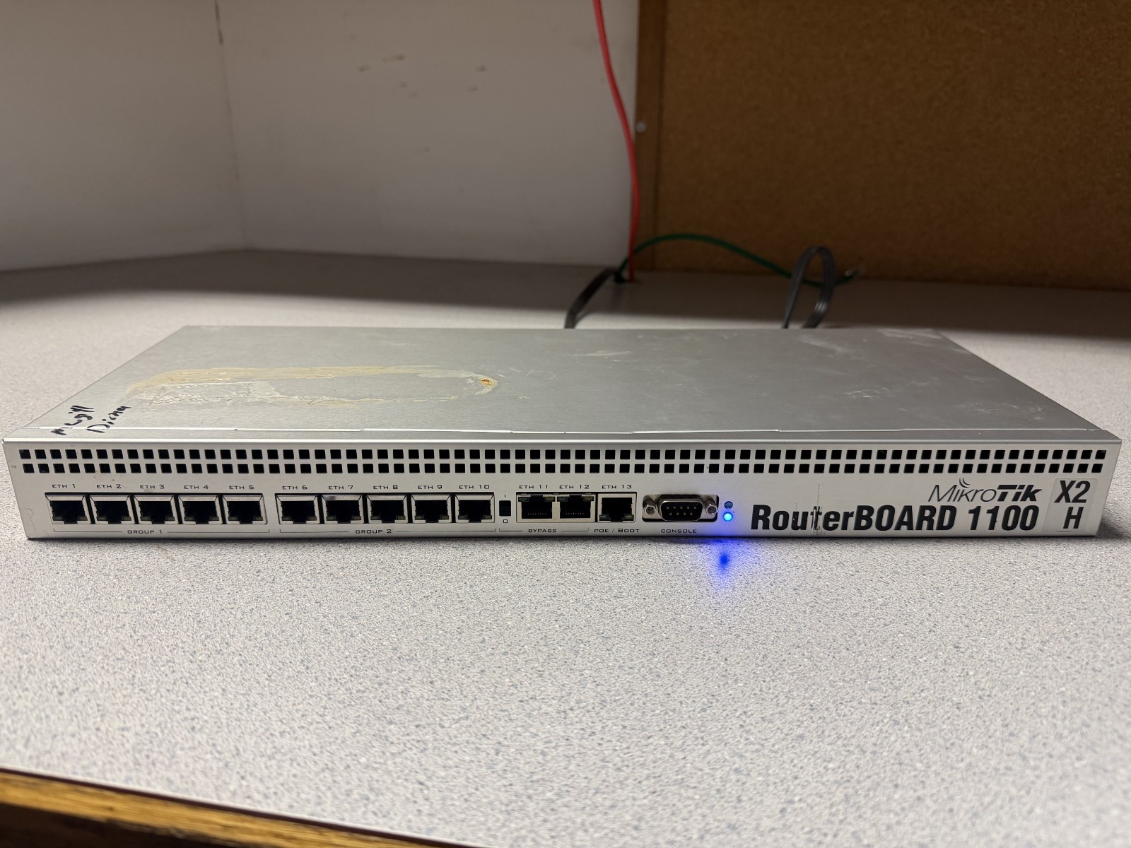 MikroTik RouterBOARD RB1100AHx2 13-Port Gigabit Rackmount Router RouterOS