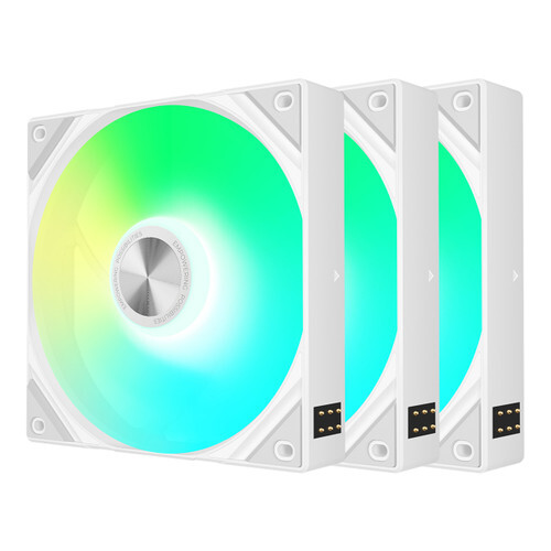 TRYX ROTA SL ARGB 120mm Fan Triple Pack (White) F-R120A-AM3M-G0W