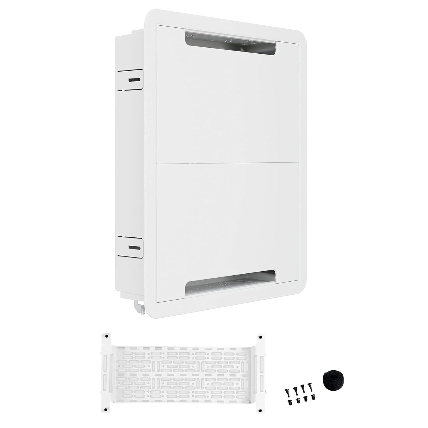 17" in Wall Cable Management Media Box, White - ENP1705NAV1
