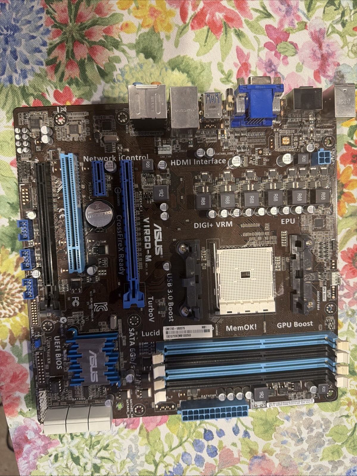 Asus  F2A85-M/CM1745/DP_MB AMD Socket AM2 DDR3 SDRAM Desktop Motherboard Tested