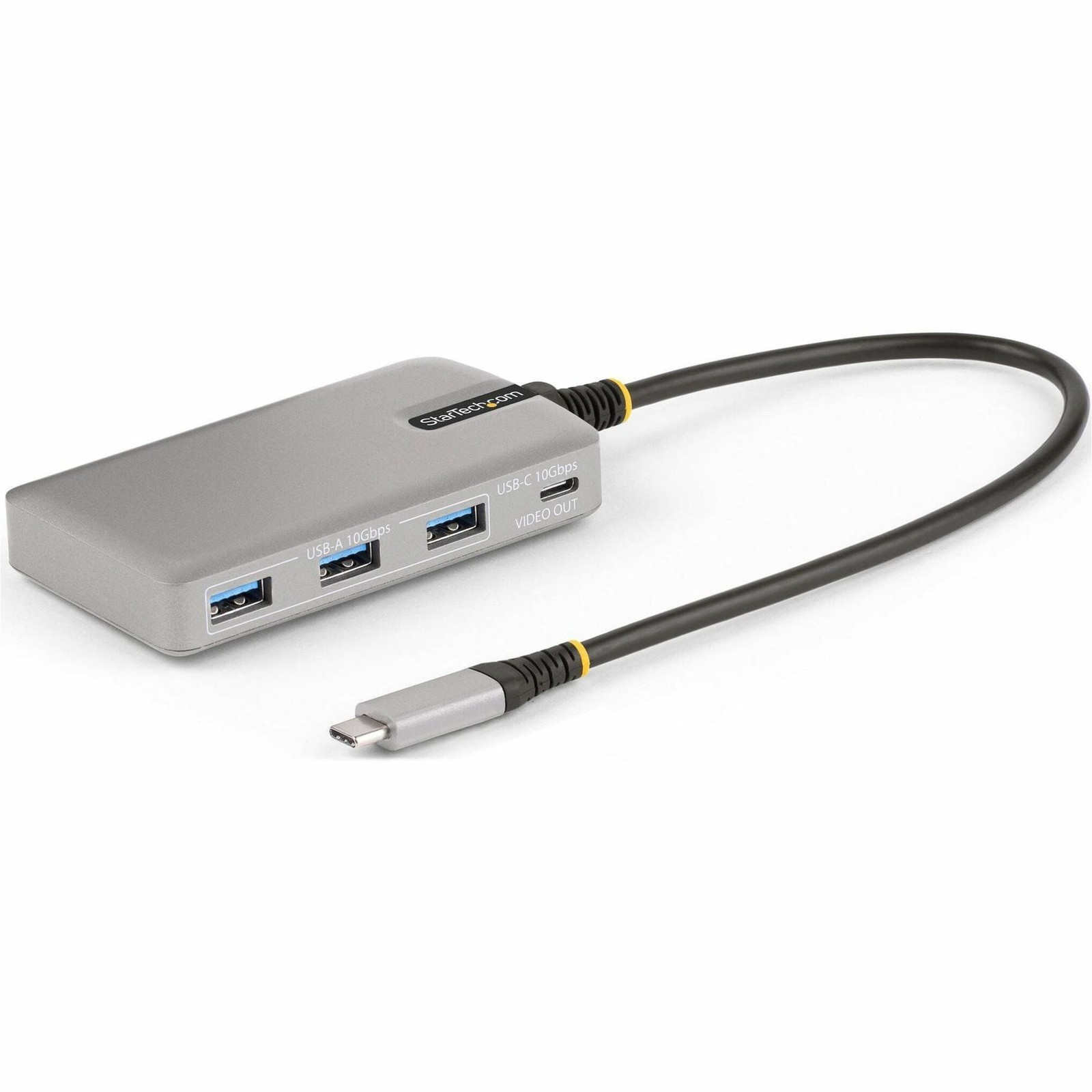 StarTech 4-Port USB-C Hub with USB-C DP Alt Mode Video Output (hb31c3a1cdppd3)