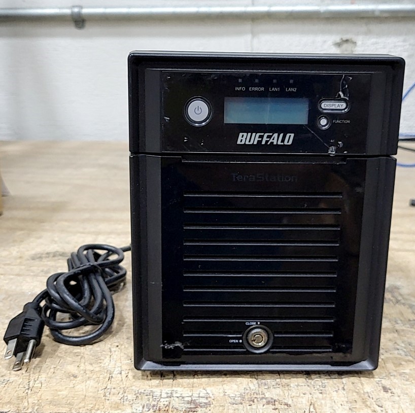 BUFFALO ts5400dn1204 Network Attached Storage SEE NOTES