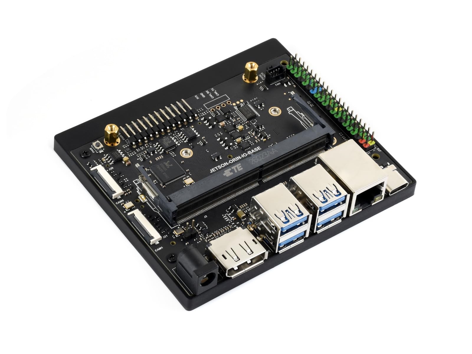 Waveshare Jetson Orin Nano/NX AI Development Board, Based On Jetson Orin Nano