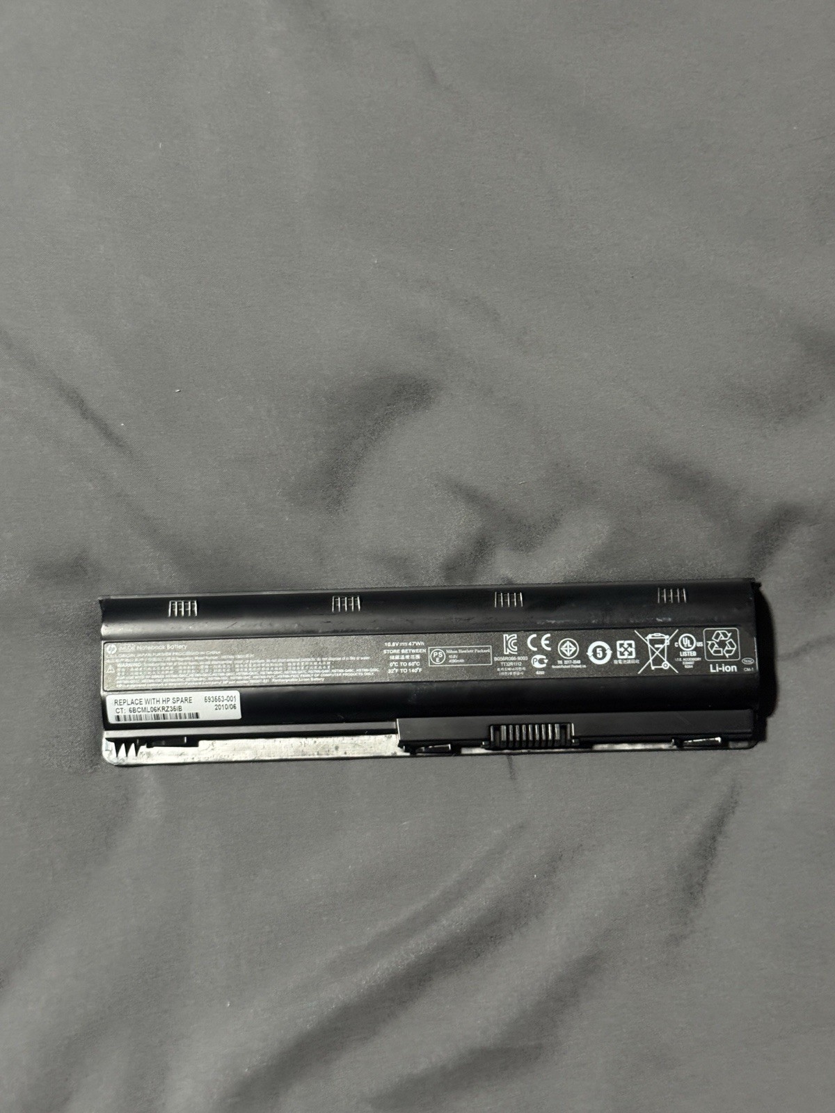 HP MU06 Li-Ion Notebook Battery