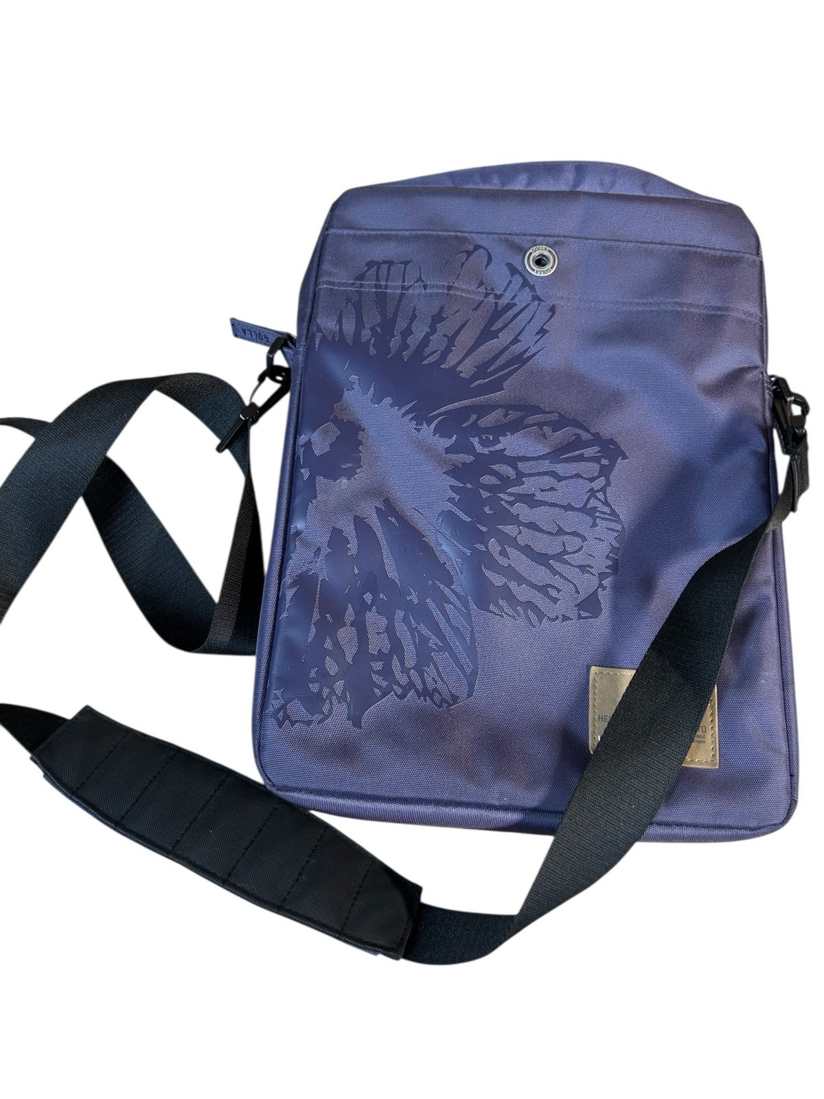 Golla Purple Laptop Bag Floral Print 13” Case Generation Mobile Shoulder Strap