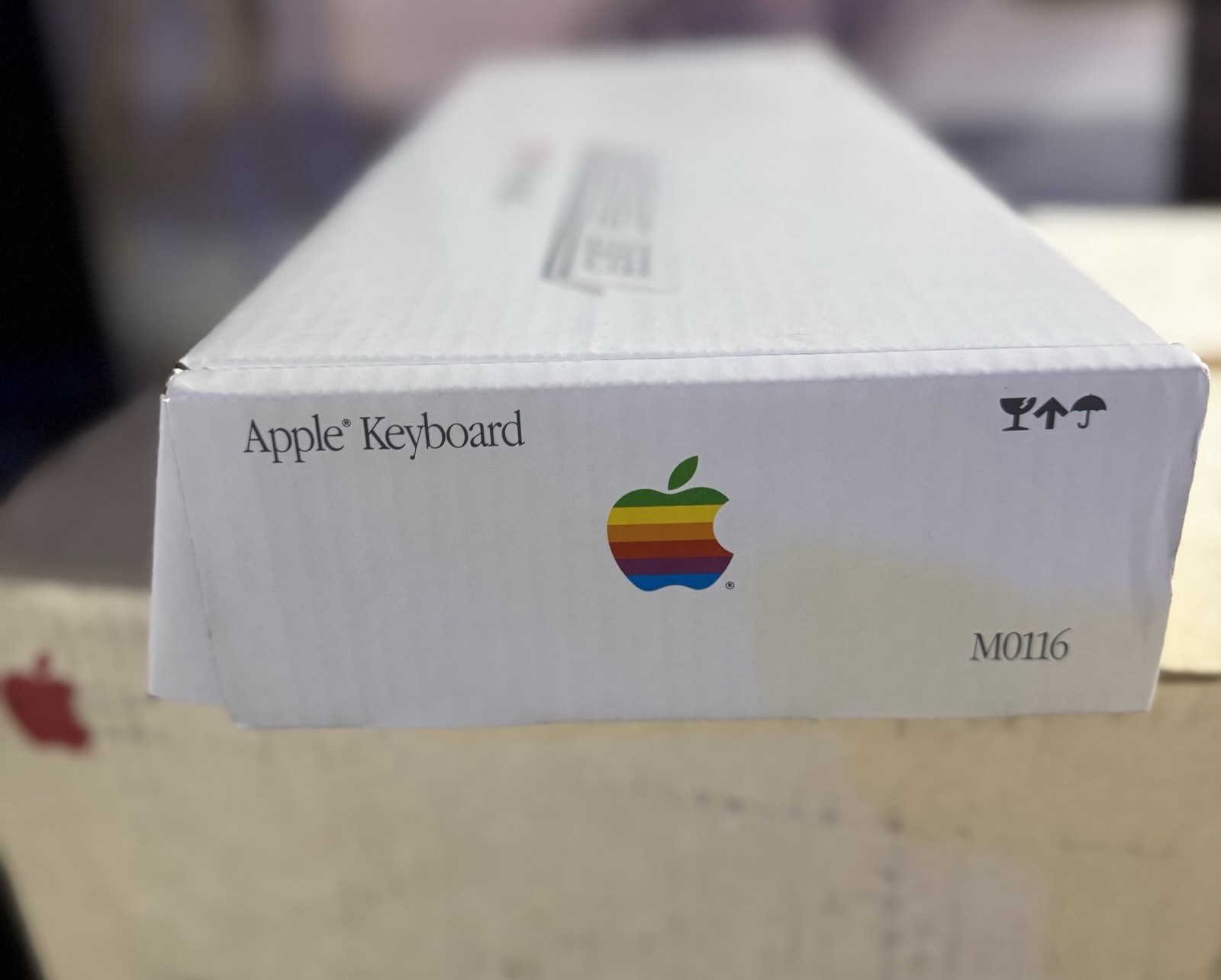 Vintage Apple Macintosh SE Original Box + M0116 Keyboard Box EMPTY 1980s