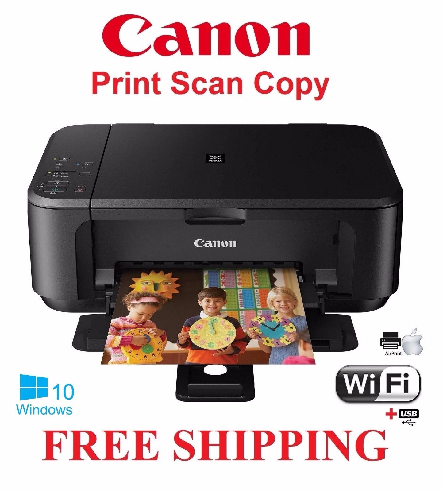 NEW Canon Pixma MG3620 All In One Wireless-Printer-Summer School Gift