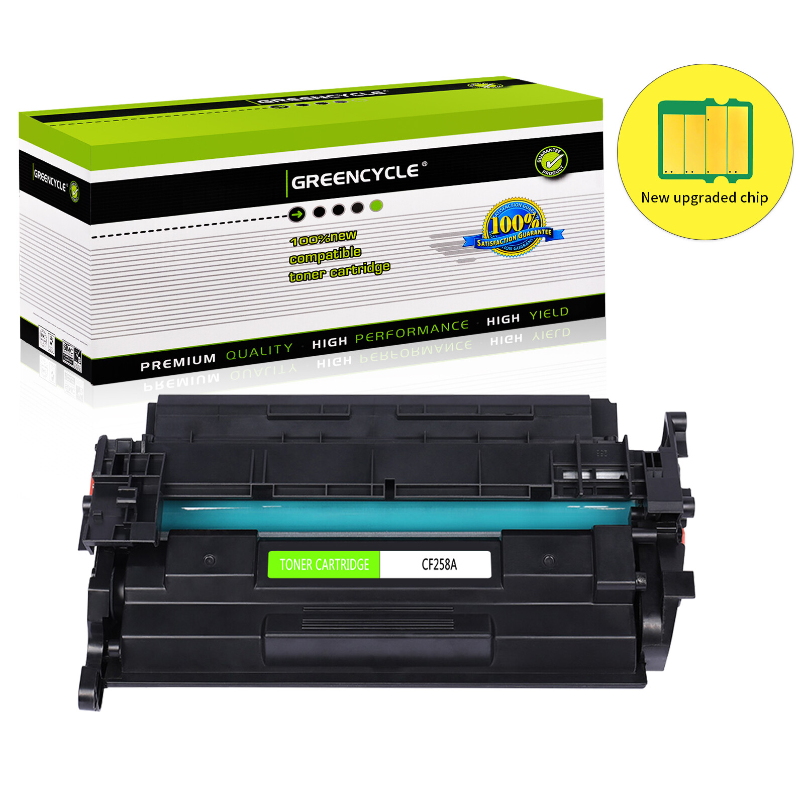 CF258A 58A Toner with Chip for HP LaserJet Pro M404 M404dn M404dw MFP M428fdw