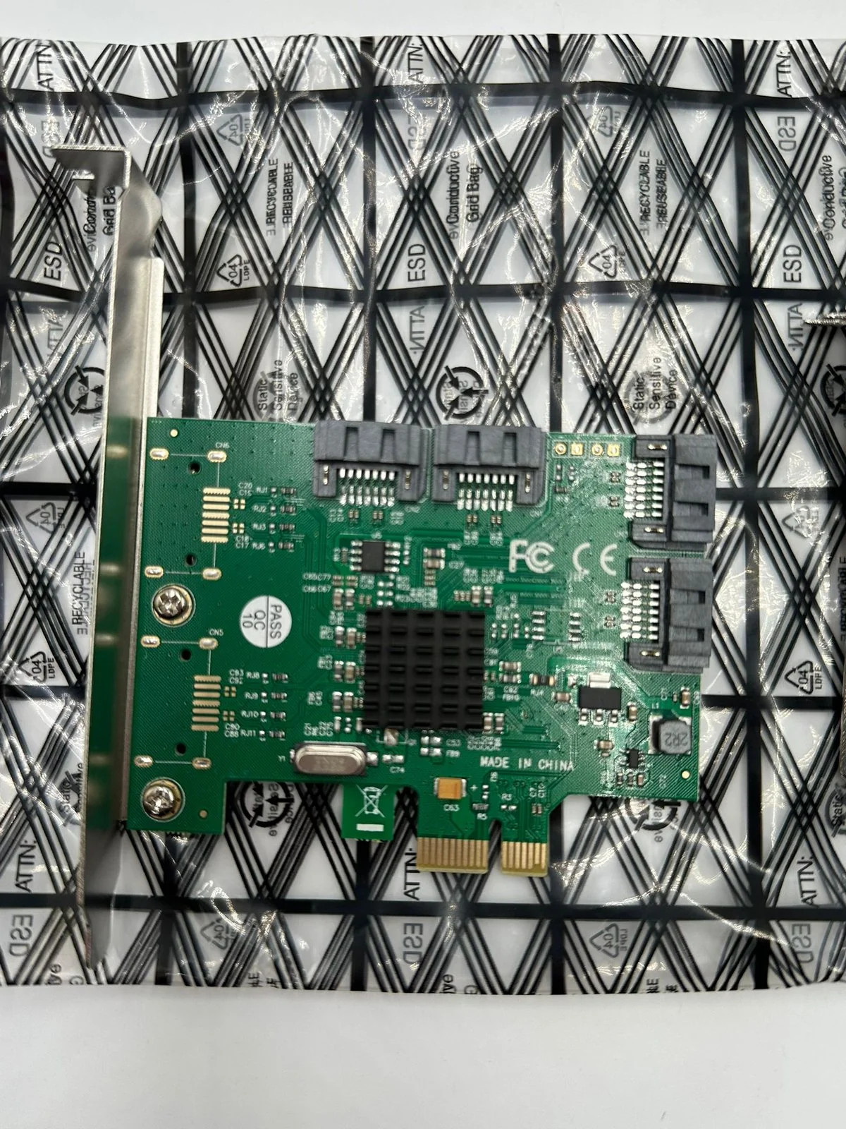 KALEA-INFORMATIQUE PCI Express PCIe x1 4 PORT SATA 3 6G Controller Card with