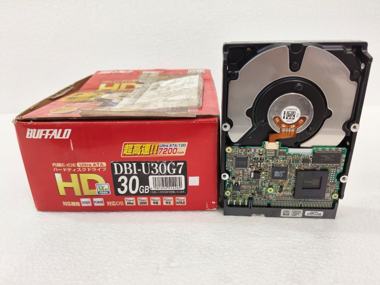 IBM DESKSTAR DTLA-307030 30GB 7200 RPM IDE 3.5 HDD BUFFALO BOXED KIT