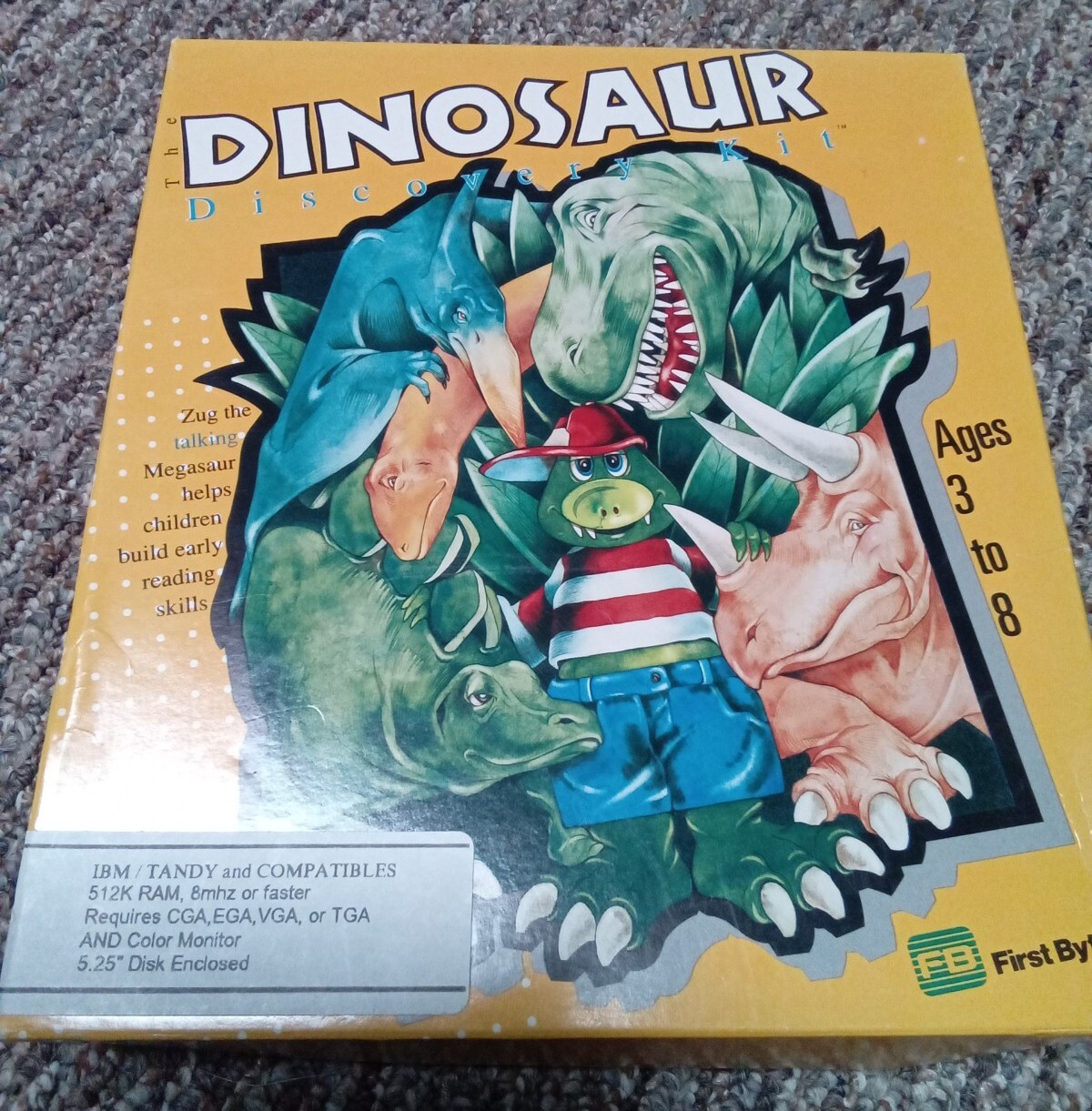 The Dinosaur Discovery Kit Video Game For Ibm pc