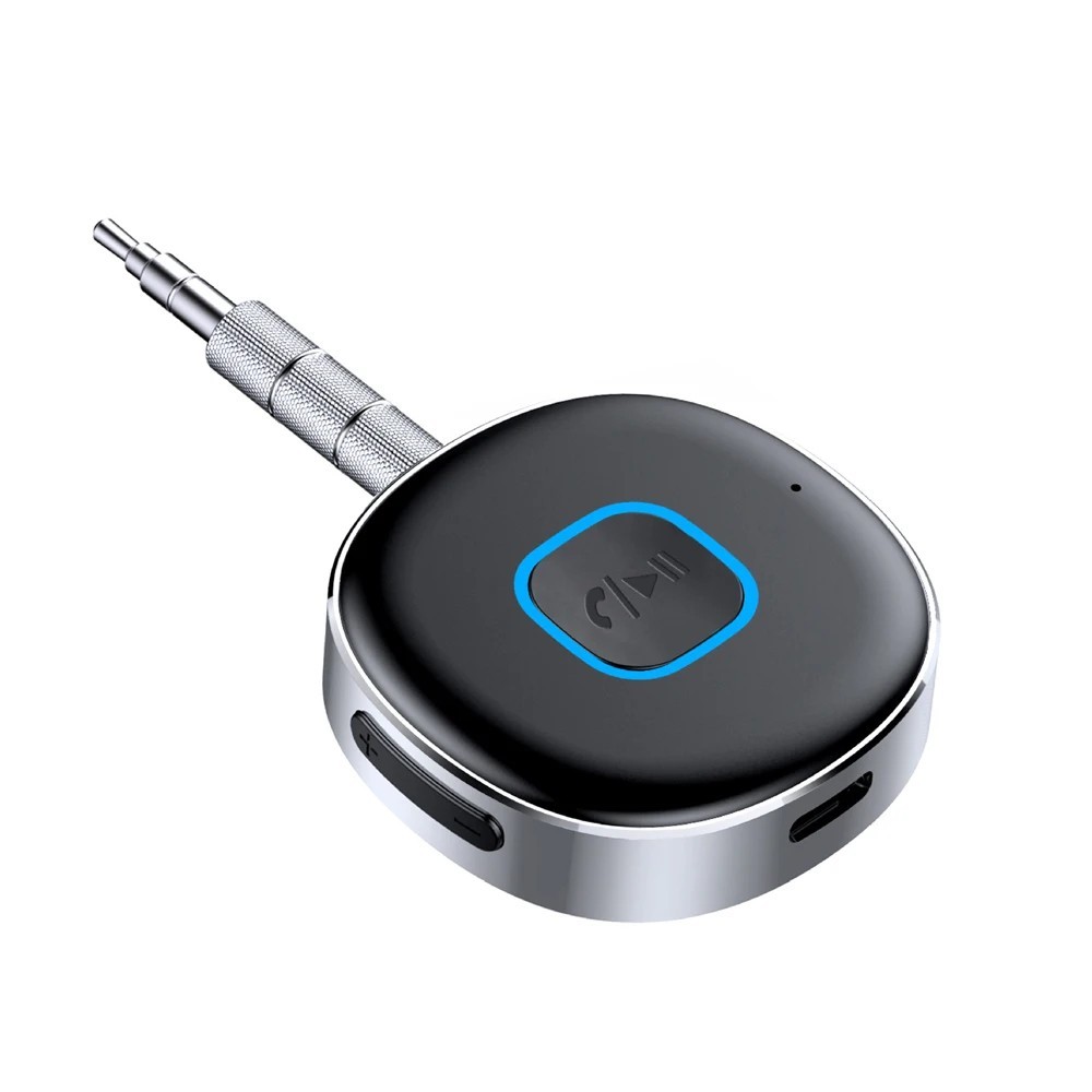 Bluetooth Car Aux Adapter 3.5mm Wireless Audio Receiver for Home Stereo Speaker