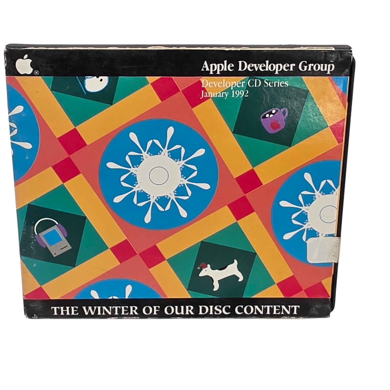 1992 Apple Developer CD “The Winter of Our Disc Content” Jan Sealed Vintage Mac