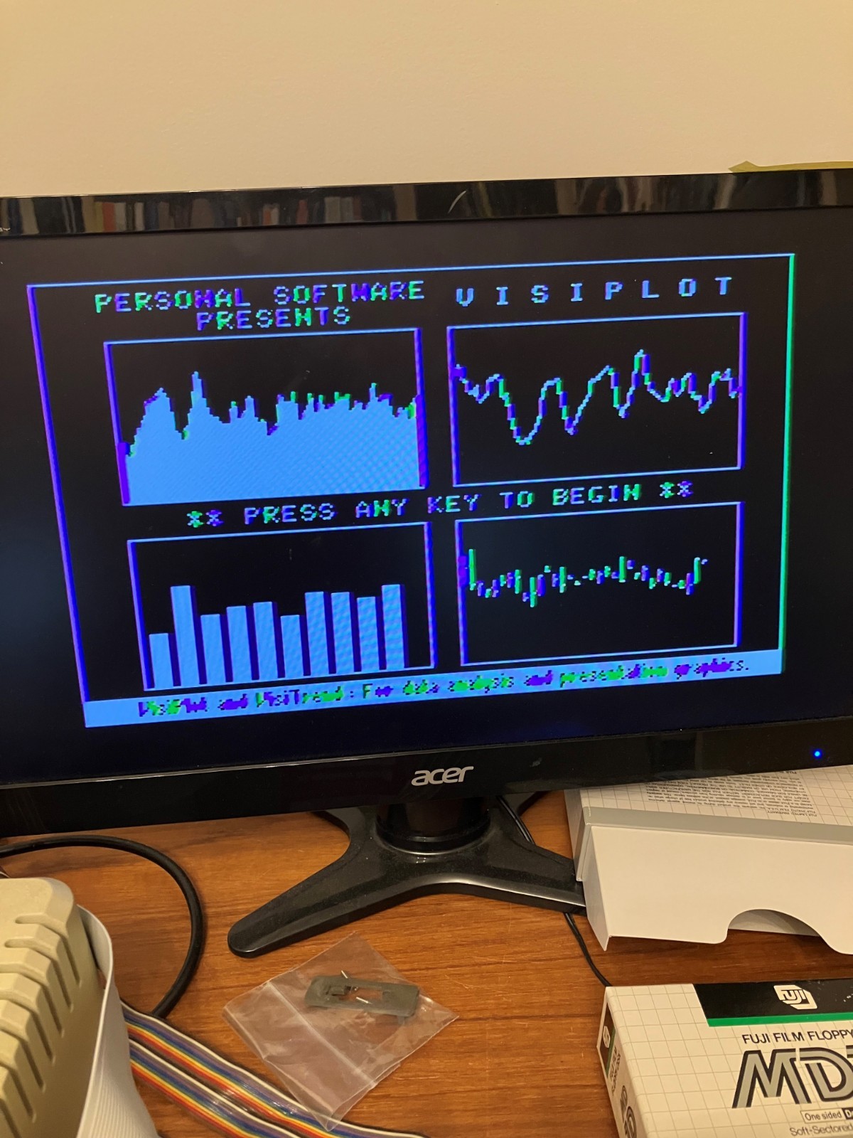 Visitrend + Visiplot for Apple II