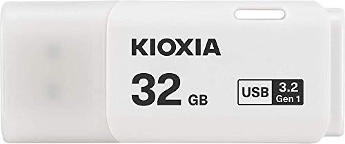 KIOXIA USB Flash Memory 32GB USB3.2 Gen1 Genuine Japanese Product White