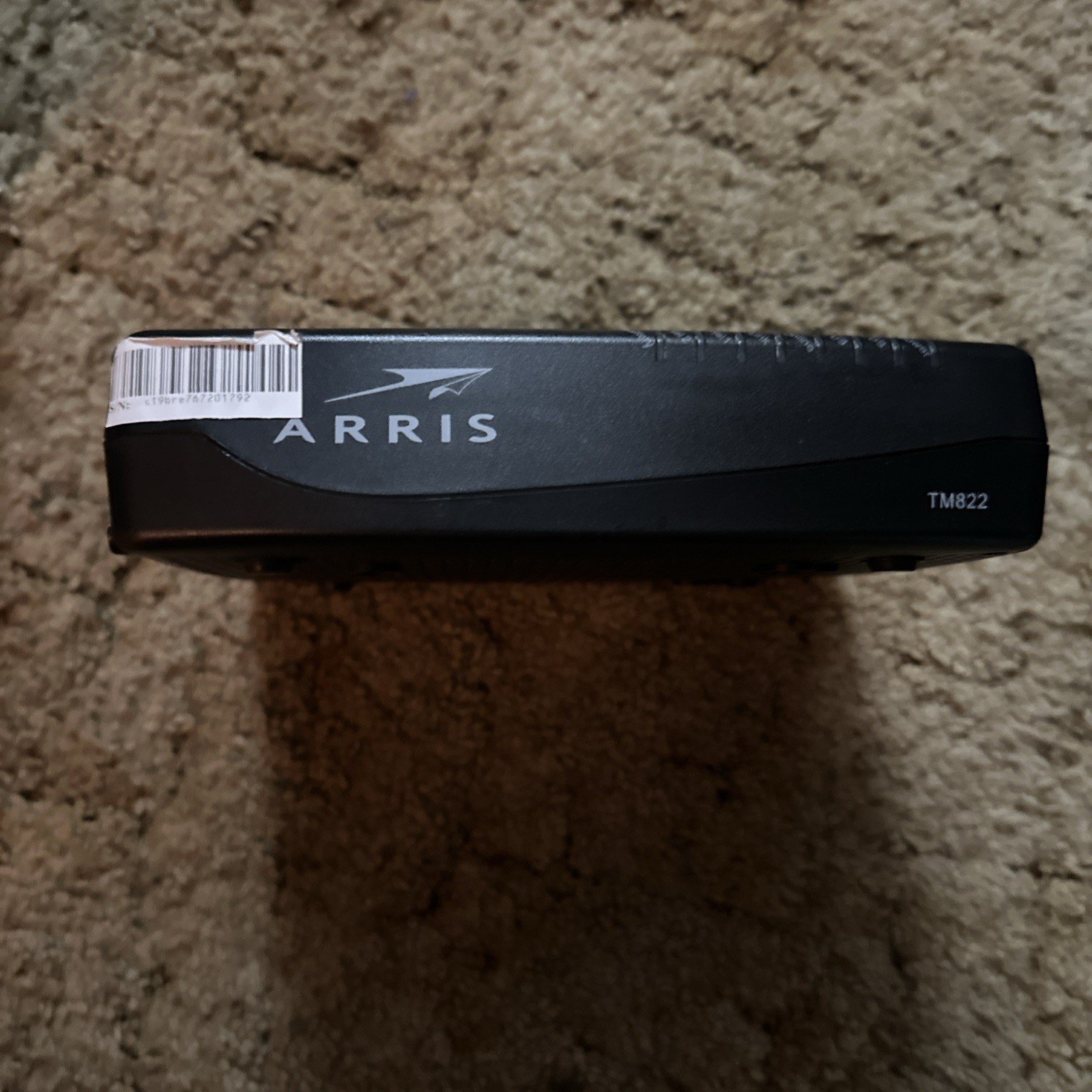 ARRIS TM822G Touchstone Modem - Powers On - Untested Unit - See Description