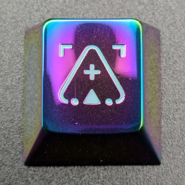 RAMA WORKS RAMA X AWAKEN Metal Artisan Keycap Multicolor