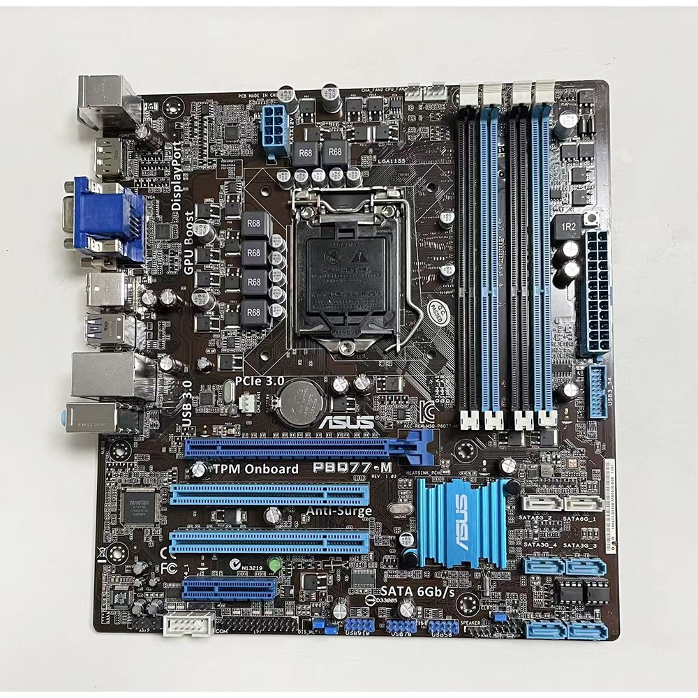 FOR ASUS P8Q77-M Motherboard LGA1155 DDR3 100% Test Work