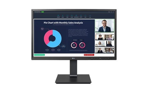 LG 24 Inches Full HD Monitor - Black - 16:9 - 23.8 Inches Viewable - 24BP750C-B