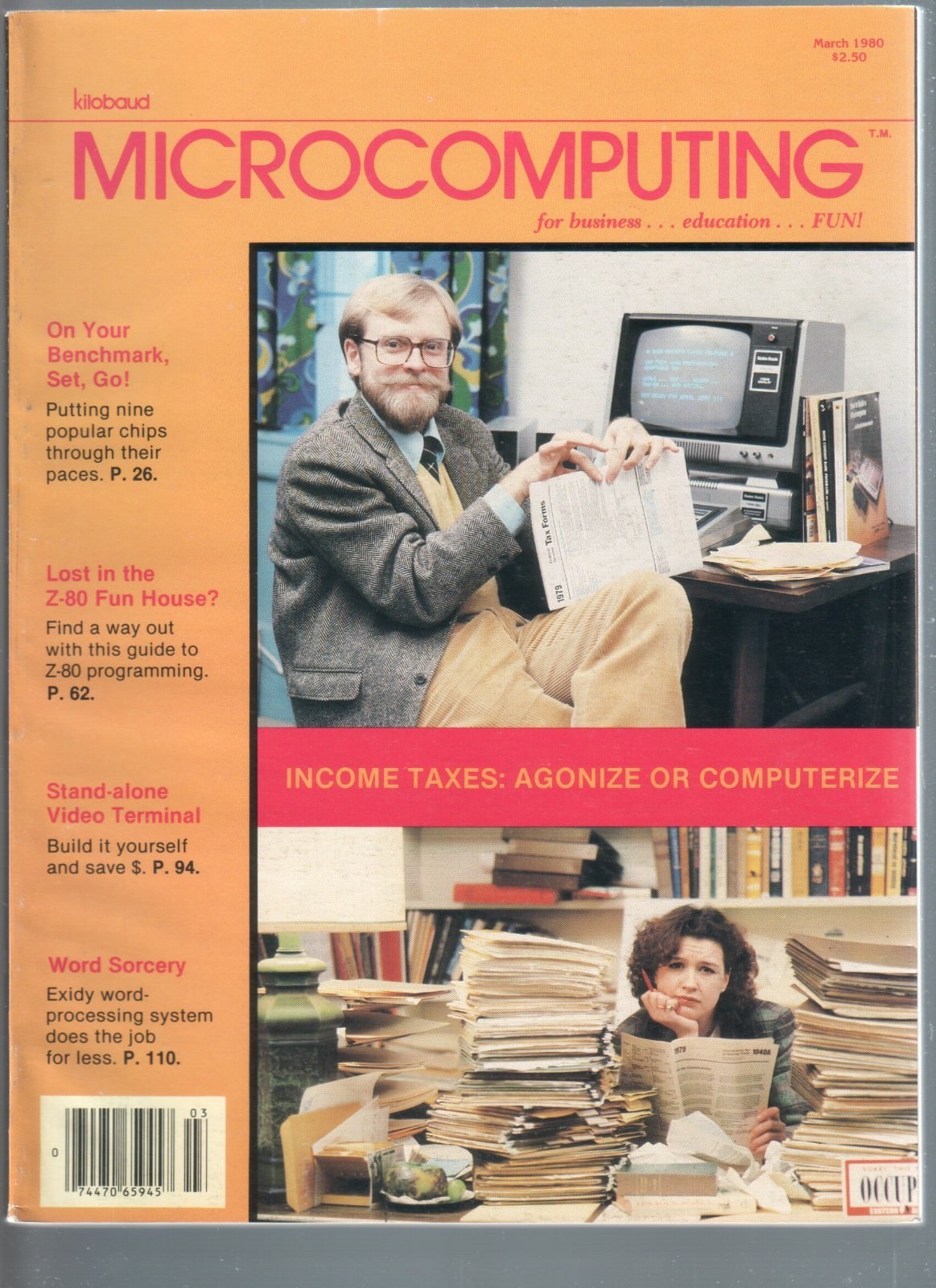 Kilobaud Computer Hobbyist Magazine Issue 39 March 1980