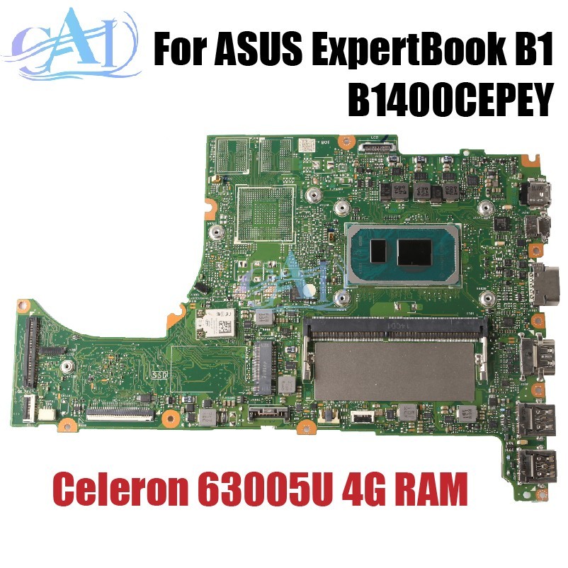 B1400CEPEY For ASUS ExpertBook B1 B1400CEPEY Laptop Motherboard Celeron 6305 4GB