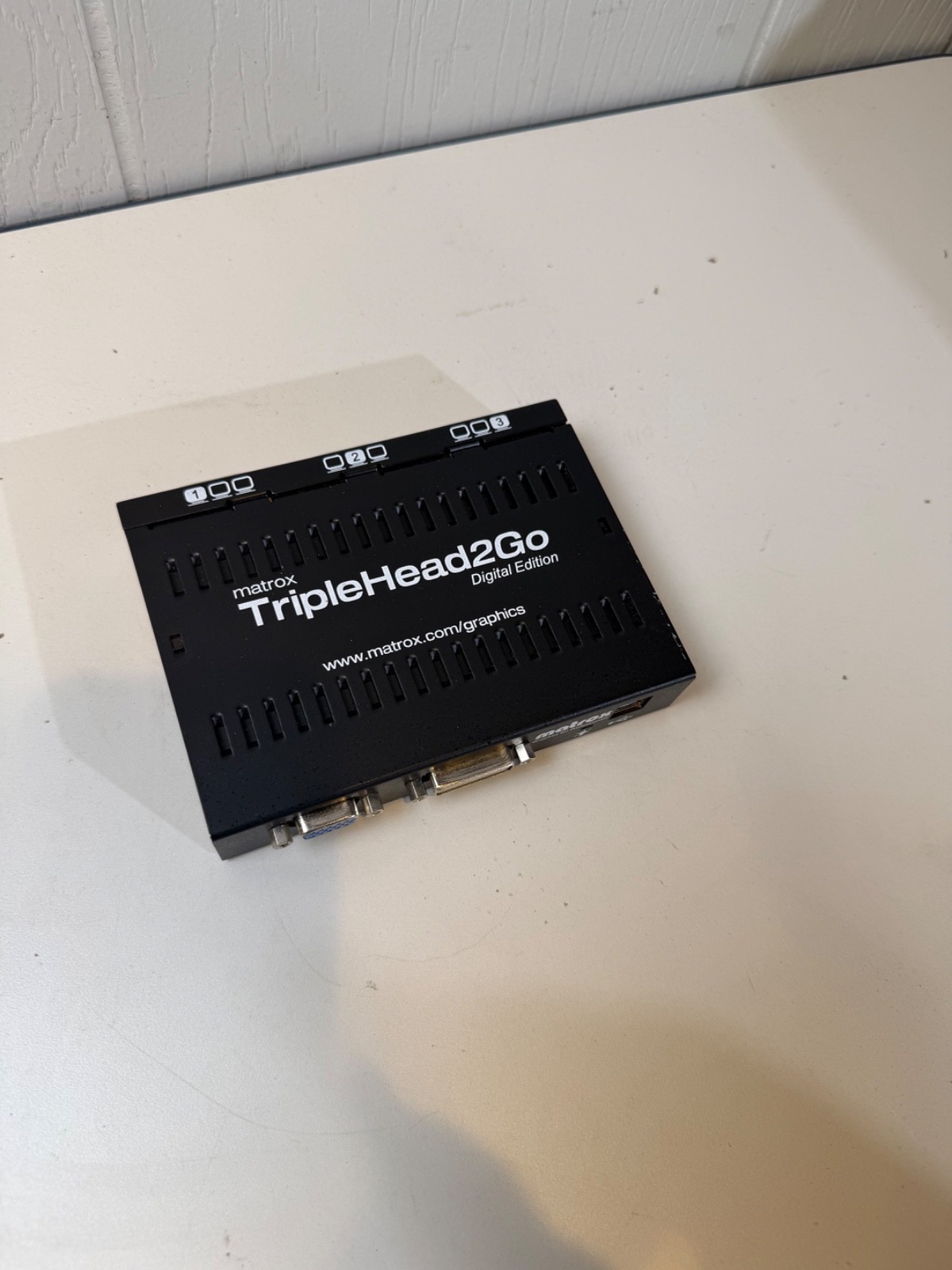 Matrox TripleHead2Go Digital Edition T2G-D3D-IF 3 Monitor DVI Display Adapter