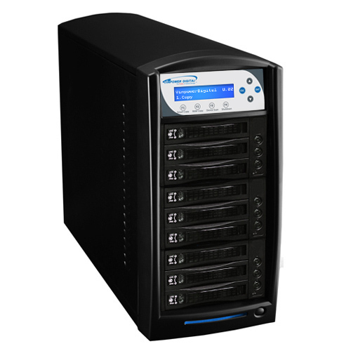 8 Target HDD Hard Drive SSD Data Clone Duplicator Standalone HDDSHARK-8T-BK