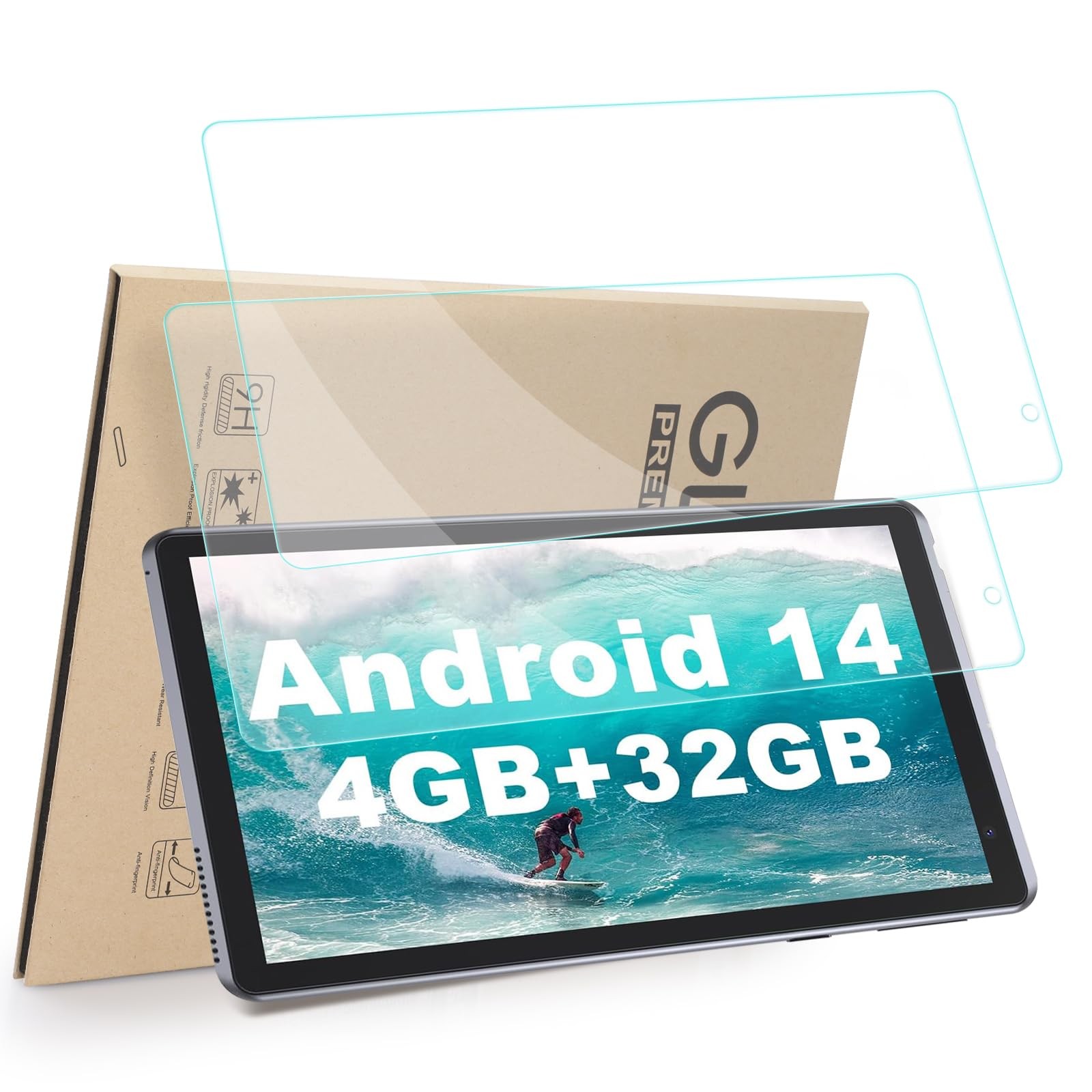 Hianjoo 2-Pack Screen Protector Compatible with BYANDBY BYQ2 7 inch Tablet,... 