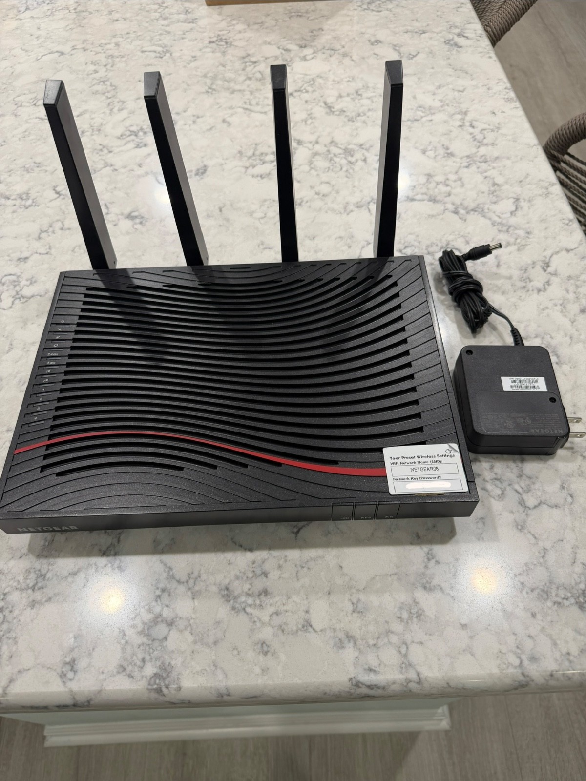 Netgear Nighthawk X4S c7800 docsis 3.1 Cable  Modem WiFi AC3200