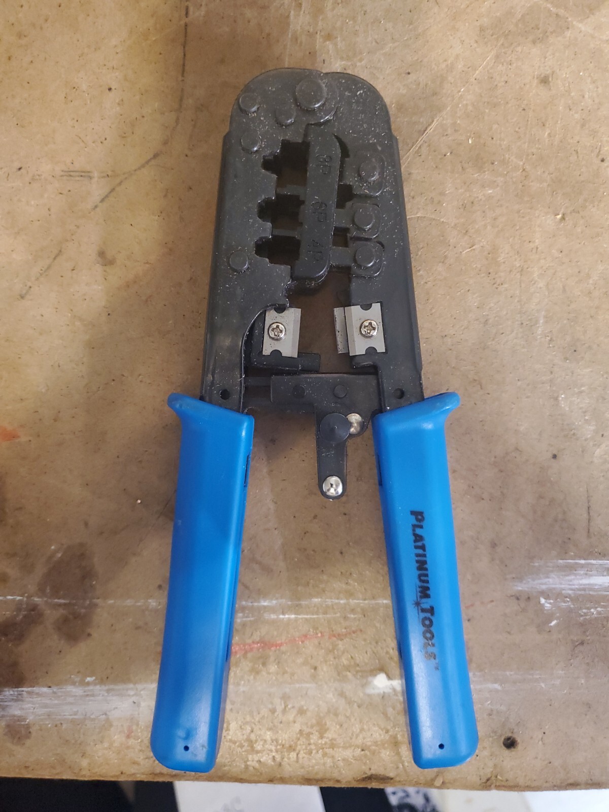 Platinum Tools 12503C All-in-One Modular Plug RJ45 RJ11 RJ12 RJ22 Crimp Tool