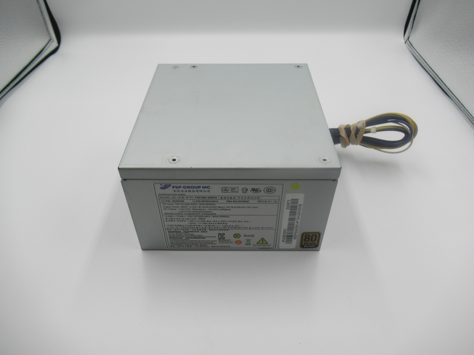 FSP Group FSP280-40EPA REV 01 280W Power Supply 54Y8900